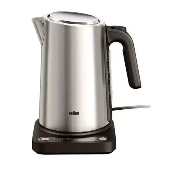 ჩაიდანი BRAUN WK5205BK ელექტრო 1.7 ლ მეტალი