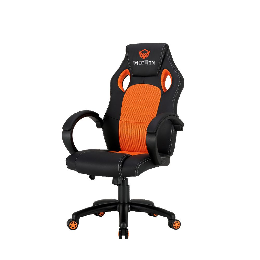 გეიმინგ სავარძელი (სკამი) MeeTion CHR05 Gaming Chair Black+Orange